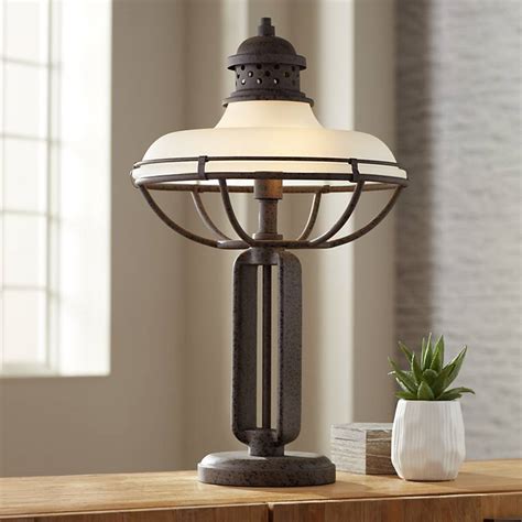 metal box frame indistrial table lamp|Metal Industrial Table Lamp .